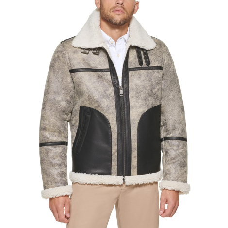 Мужская куртка Tommy Hilfiger с шерпой 1159838386 (Серый XXL)