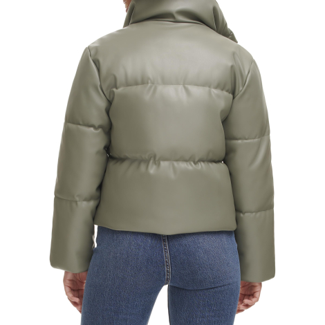 Женская куртка Levi's из экокожи 1159841024 (Серый XL)