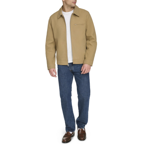 Чоловіча куртка Levi's з екозамші 1159850215 (Бежевий XXL)