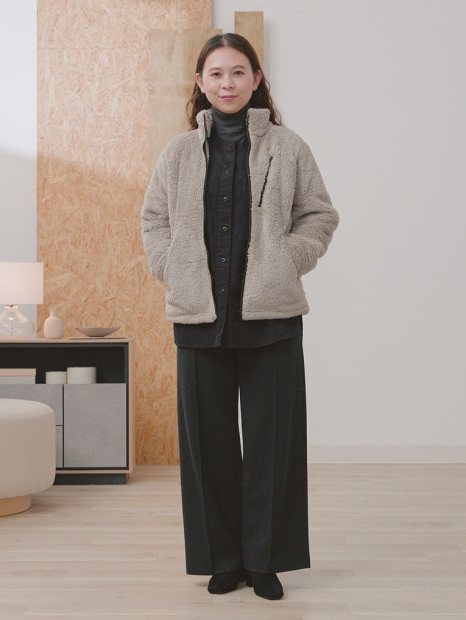 Вельветовая куртка UNIQLO на пуговицах 1159852061 (Серый M)