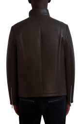 Мужская куртка Karl Lagerfeld Paris из искусственной кожи 1159839154 (Коричневый L)