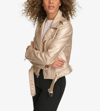 Женская куртка Levi's из искусственной кожи 1159840520 (Золотистый S)