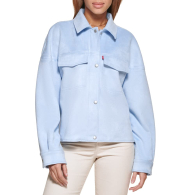 Женская велюровая легкая куртка Levi's 1159846393 (Голубой L)