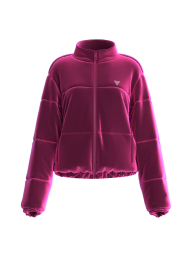 Велюрова куртка Guess 1159850465 (Фіолетовий S)