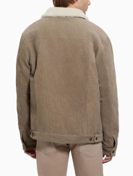 Мужская вельветовая куртка-рубашка Guess 1159850493 (Коричневый XL)