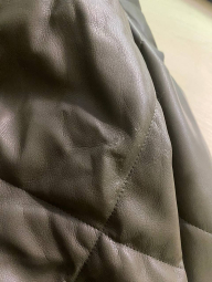 Жіноча стьобана куртка Calvin Klein на кнопках 1159851635 (Зелений M)