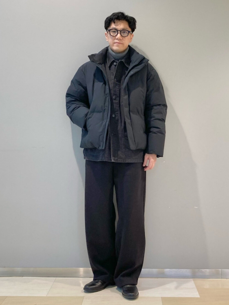 Вельветовая куртка-рубашка UNIQLO на пуговицах 1159855915 (Серый L)