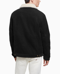 Мужская вельветовая куртка-рубашка Guess 1159855089 (Черный XXL)