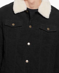 Мужская вельветовая куртка-рубашка Guess 1159855089 (Черный XXL)