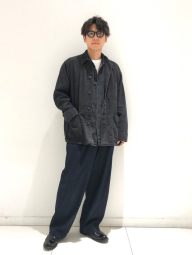 Вельветовая куртка-рубашка UNIQLO на пуговицах 1159855915 (Серый L)