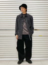 Вельветовая куртка-рубашка UNIQLO на пуговицах 1159855915 (Серый L)