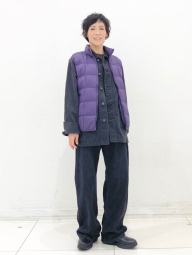 Вельветовая куртка-рубашка UNIQLO на пуговицах 1159855915 (Серый L)