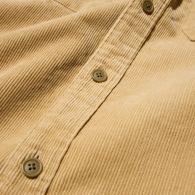 Мужская вельветовая куртка-рубашка UNIQLO 1159857845 (Бежевый L)