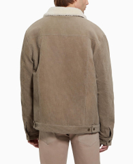 Мужская вельветовая куртка-рубашка Guess 1159858563 (Бежевый XXL)