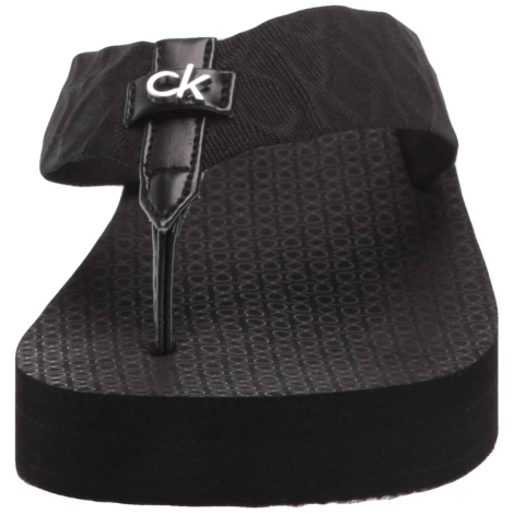 Женские вьетнамки Meena Calvin Klein на платформе 36,5 (6 US) 23,5 см Черный 1159841450