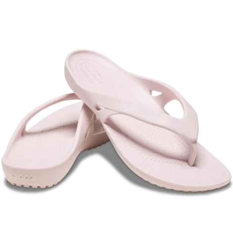 Женские вьетнамки Crocs KADEE II FLIP 38-39 (w8 US) 26 см Розовый 1159841904