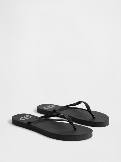 Вьетнамки женские GAP 37,5 (7 US) 24,5 см Черный 1159843597