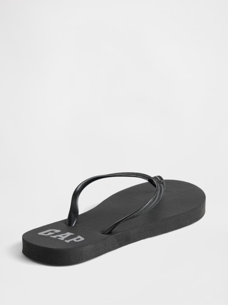 Вьетнамки женские GAP 38,5 (8 US) 25,5 см Черный 1159843789
