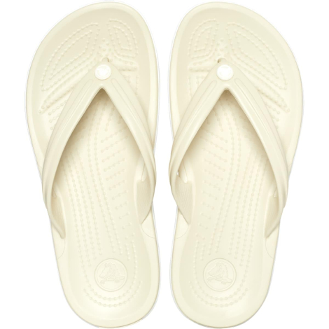 Вьетнамки Crocs Crocband Flip 48-49 (m13 US) 31 см Молочный 1159844780