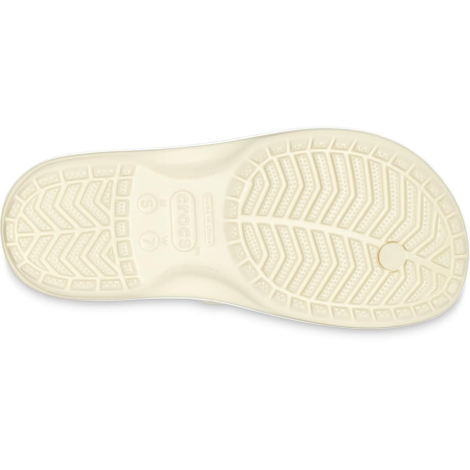 Вьетнамки Crocs Crocband Flip 48-49 (m13 US) 31 см Молочный 1159844780
