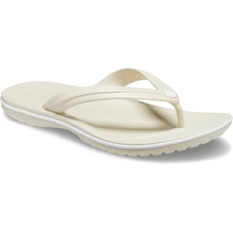 Вьетнамки Crocs Crocband Flip 48-49 (m13 US) 31 см Молочный 1159844780