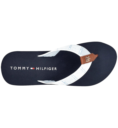 Женские вьетнамки Tommy Hilfiger шлепанцы 38,5 (8 US) 25,3 см Синий/Голубой 1159849793