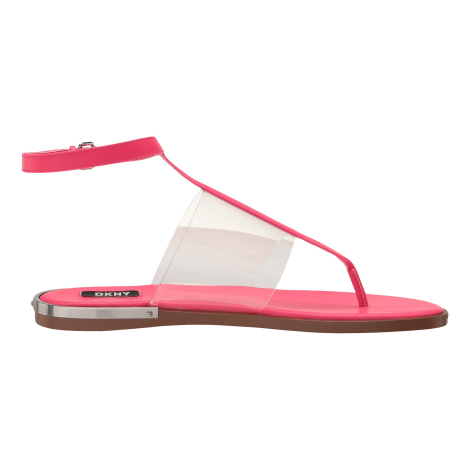 Яркие женские сандалии DKNY 38,5 (8 US) 25 см см Розовый 1159850376