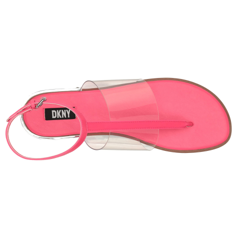 Яркие женские сандалии DKNY 38,5 (8 US) 25 см см Розовый 1159850376