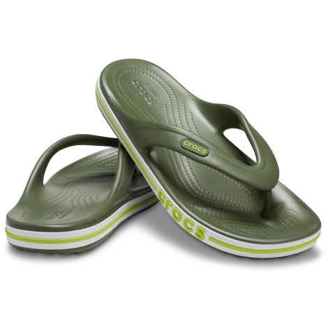 Вьетнамки Bayaband Flip Crocs 46-47 (m12 US) 30,5 см Зеленый 1159851664