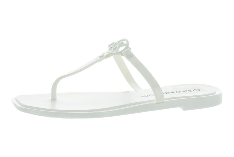 Женские вьетнамки Edhen Calvin Klein с логотипом 39,5 (9 US) 25,7 см Белый 1159853402