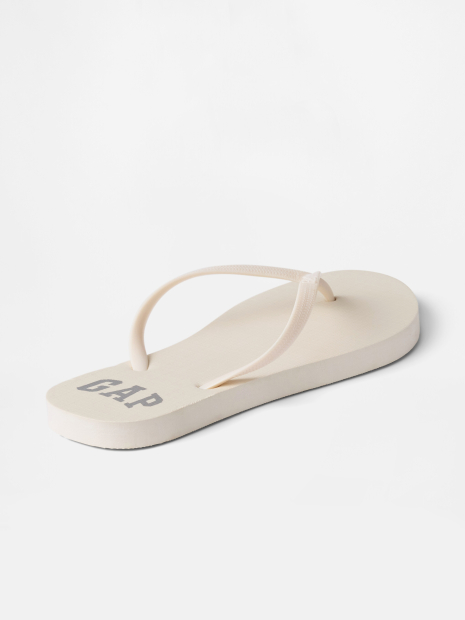 Женские вьетнамки GAP 37,5 (7 US) 24,5 см Молочный 1159860097