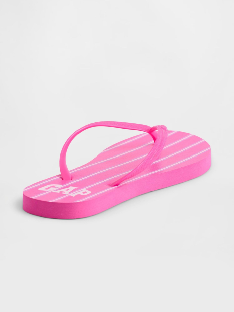 Вьетнамки женские GAP в полоску 40 (9 US) 26,3 см Розовый 1159860151