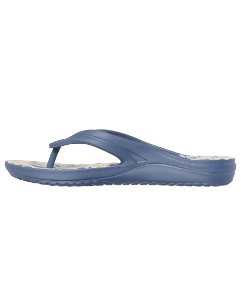Женские вьетнамки Foamies Bay Breeze - Island Kiss Skechers с принтом 39 (9 US) 25,5 см Серый 1159860477