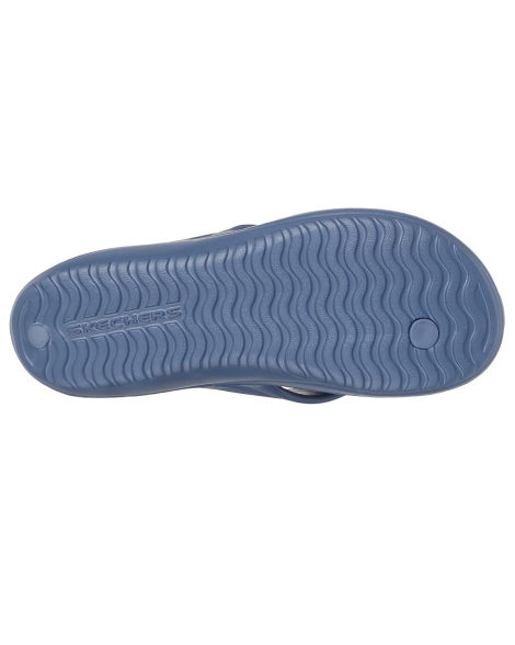 Женские вьетнамки Foamies Bay Breeze - Island Kiss Skechers с принтом 39 (9 US) 25,5 см Серый 1159860477