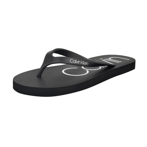 Вьетнамки женские Calvin Klein с логотипом 36,5 (6 US) 24 см Черный 1161207148