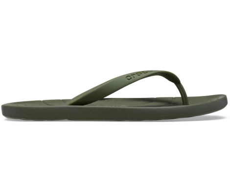 Вьетнамки Crocs Flip 37-38 (m5/w7 US) 25 см Зеленый 1161656657