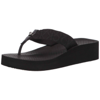 Женские вьетнамки Meena Calvin Klein на платформе 36,5 (6 US) 23,5 см Черный 1159841450
