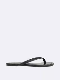 Жіночі в'єтнамки Calvin Klein з екошкіри з логотипом 38 (7,5 US) 25 см Чорний 1159842288