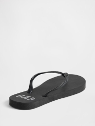 Вьетнамки женские GAP 38,5 (8 US) 25,5 см Черный 1159843789