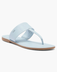 Женские вьетнамки DKNY с логотипом 36 (6 US) 23 см Голубой 1159845083
