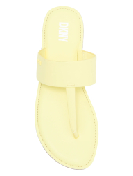 Женские вьетнамки DKNY с логотипом 37,5 (7 US) 23 см Желтый 1159845198