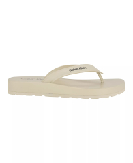 Женские вьетнамки Calvin Klein с логотипом 38,5 (8 US) 25,5 см Молочный 1159845848