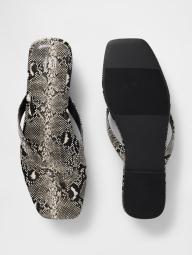 Вьетнамки женские GAP 37,5 (7 US) 24,5 см Черный 1159847957