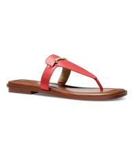 Изящные женские ветнамки Michael Kors из натуральной кожи 38,5 (8 US) 25 см Красный 1159848744