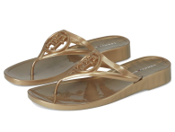 Женские вьетнамки Vedna Tommy Hilfiger с логотипом 36 (6 US) 23 см Золотистый 1159849892