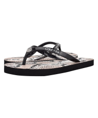 Женские вьетнамки Calvin Klein с принтом 35 (5 US) 23 см Черный 1159850231