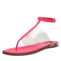 Яркие женские сандалии DKNY 38,5 (8 US) 25 см см Розовый 1159850376