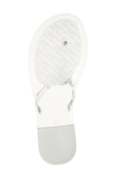 Женские вьетнамки Karl Lagerfeld Paris с логотипом из страз 37,5 (7 US) 24 см Прозрачный 1159853999