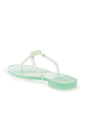 Жіночі в'єтнамки Karl Lagerfeld Paris з логотипом зі страз 36 (6 US) 23 см Зелений 1159853101