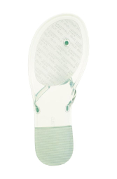 Жіночі в'єтнамки Karl Lagerfeld Paris з логотипом зі страз 36 (6 US) 23 см Зелений 1159853101